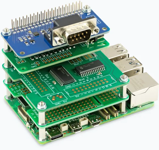 Expansion Boards on a Raspberry Pi