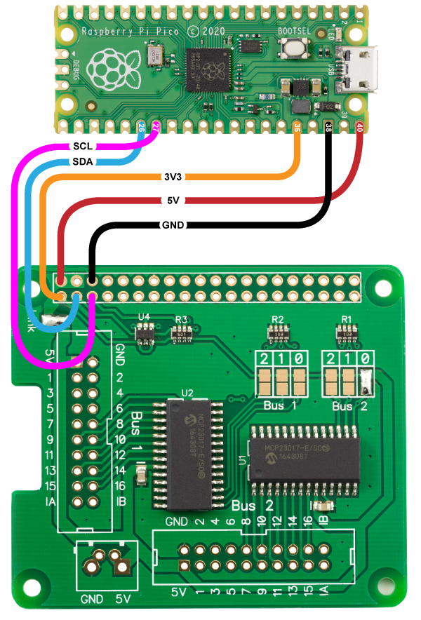 IO Pi MicroPython Library from AB Electronics UK